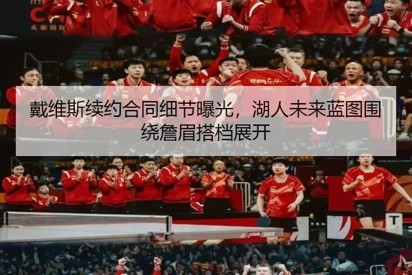 戴维斯续约合同细节曝光，湖人未来蓝图围绕詹眉搭档展开